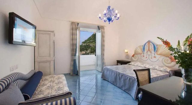 Четырёхместный номер с видом на море Palazzo Marzoli charme Resort - Small Luxury Hotel