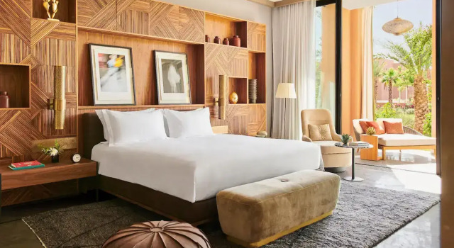 Deluxe Double Suite with mountain view Park Hyatt Marrakech