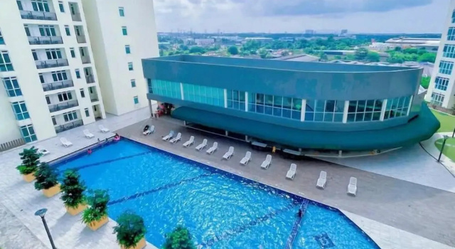 Номер Superior с балконом и с видом на бассейн Residences at Daya near Mount Austin by SR Home