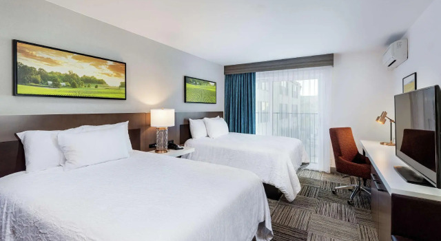 Четырёхместный номер Standard Hilton Garden Inn Davis Downtown