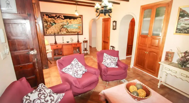 Finca Vicente - charming, Finca style holiday villa in Teulada