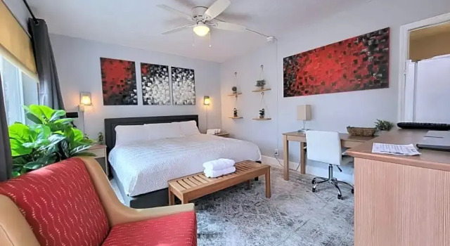 Номер Standard с видом на сад Barefoot mailman motel
