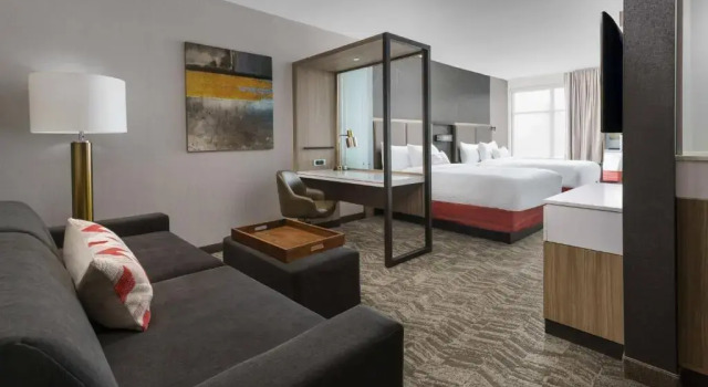 Четырёхместный люкс SpringHill Suites by Marriott Philadelphia West Chester/Exton