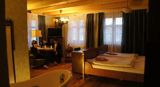 Номер Comfort Exempel Schlafstuben und Quartier Langer Hals