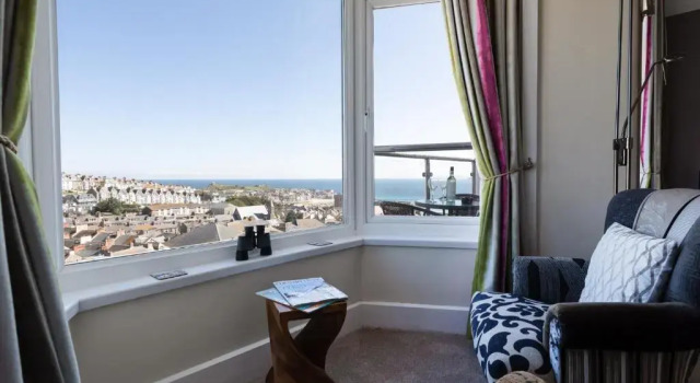 Двухместный номер Deluxe с балконом и с видом на море Ten Ocean View