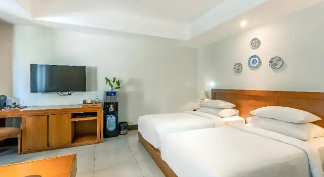 Двухместный номер Deluxe с балконом Rama Garden Hotel Bali