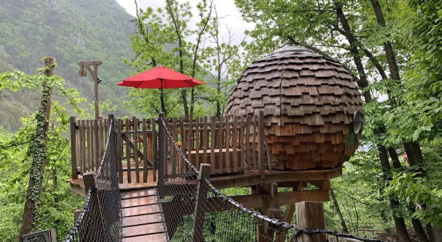 Номер Superior с красивым видом из окна Les Ecrins de Belvedere