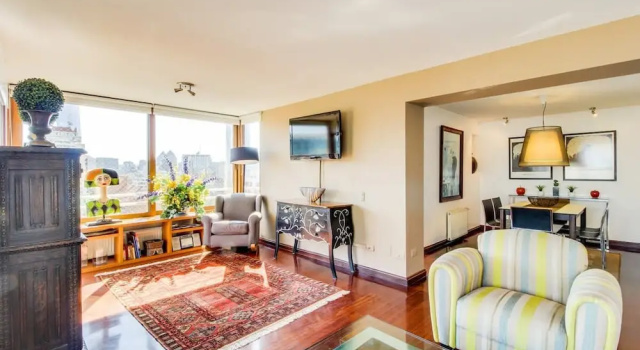 El Golf Plus - Fantastic 2 Bedroom in El Golf, Book Apartment Metropolitan Region Santiago