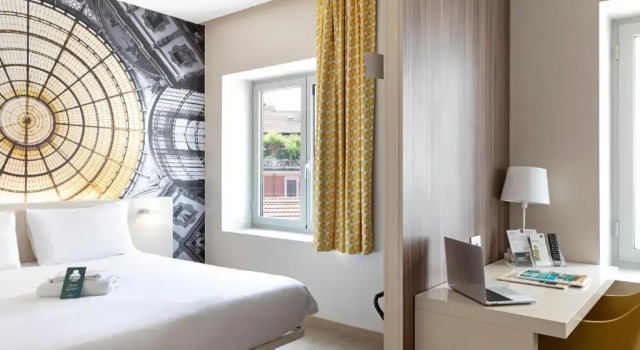 Трёхместный (наличие окна зависит от доступности) номер B&B Hotel Milano Central Station