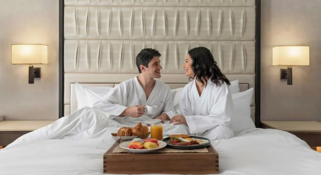 Двухместный номер Standard с балконом Sheraton Manila Hotel at Newport World Resorts