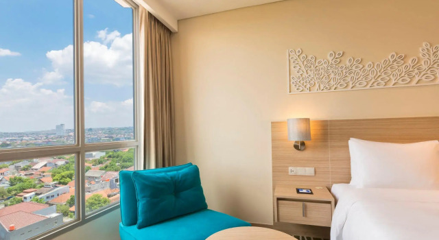 Standard double chambre Vue sur la ville Holiday Inn Express Semarang Simpang Lima, an IHG Hotel