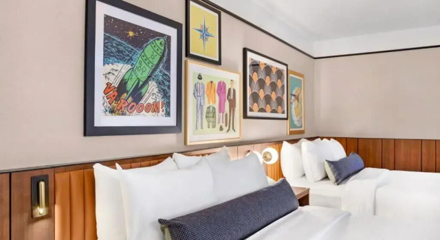 Четырёхместный номер Standard Hotel Indigo - Minneapolis Downtown by IHG