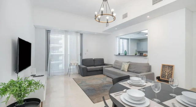 Exceptional and Stunning 1 Bedroom in Dubai Marina, Забронировать Апартаменты/квартира Апартаменты Эмирата Дубая, рядом с Dubai Marina Yacht Club, Апартаменты/квартира