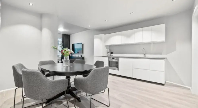 Апартаменты Comfort с 2 комнатами с видом на город Odinn Reykjavik Skolavordustigur Apartments