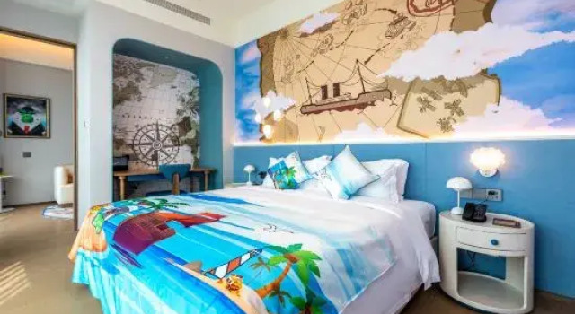 Семейный люкс Luxury c 1 комнатой с видом на город CM+ Serviced Apartment International Cruise  Terminal Shanghai