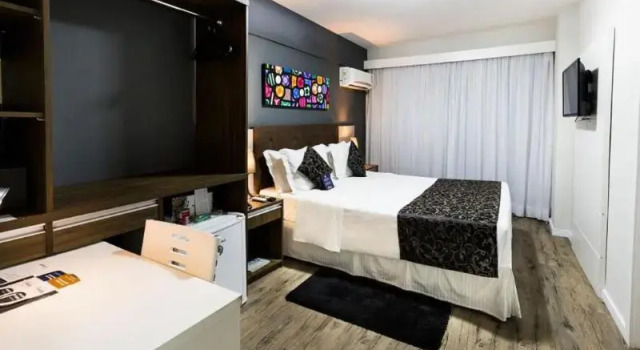 Одноместный номер Economy с балконом Hotel Sibara SPA & Convenções