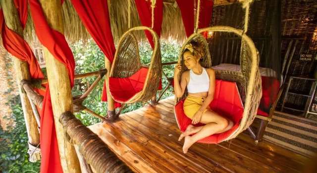 Коттедж Premium Tree House Village - Waterfall