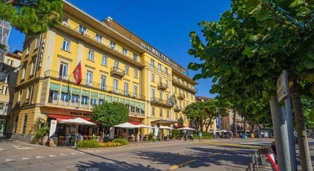 Семейный номер Standard с видом на озеро Hotel Walter Au Lac