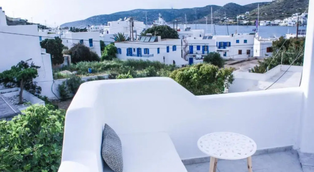 Номер Deluxe с видом на закат Aegean of Amorgos