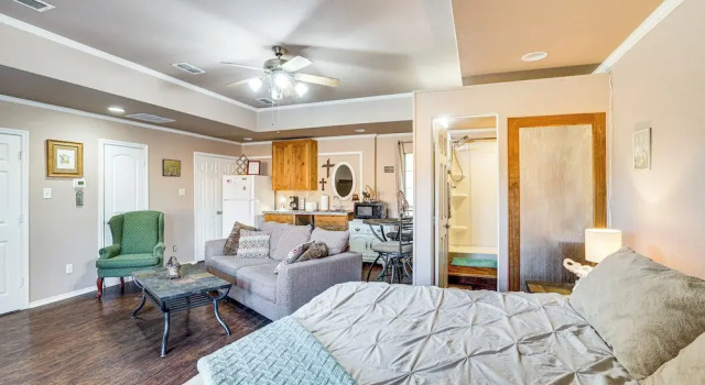 Granbury Studio - 10 Mins From Town + The Lake!, 预订 酒店 格兰伯里 Dallas - Fort Worth Metropolitan Area