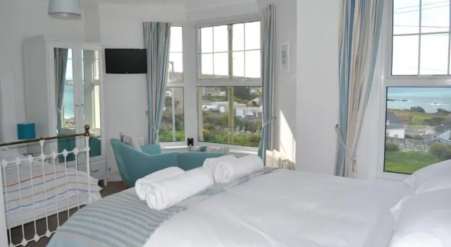 Семейный номер Standard с видом на море Tregony Guest House