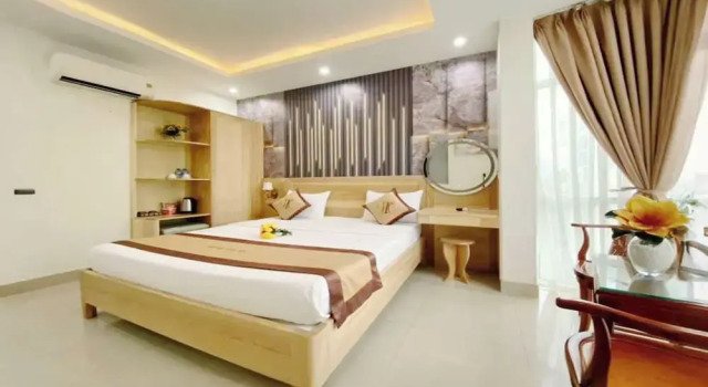 Двухместный номер Deluxe с видом на город Thu Ha Airport Hotel