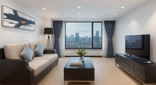 Люкс с 2 комнатами с видом на город Davis loft international apartment (Shenzhen North Station Store)
