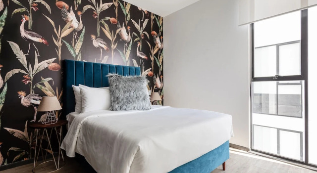 Апартаменты Comfort с 2 комнатами с балконом Illumé Urban Living - Apartments in the heart of Roma Norte