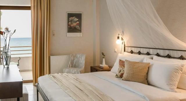 Двухместный номер Deluxe с видом на море Niki Beach Hotel