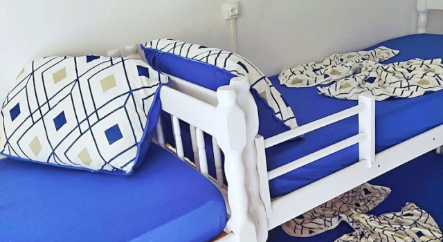 Кровать в общем номере Hostel Princess Copacabana