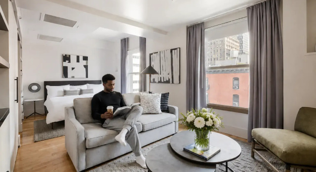 Номер Deluxe Studio 6 Suites Duane Street Hotel Tribeca