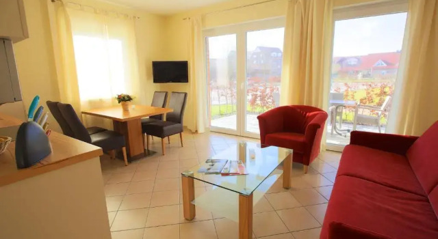 Апартаменты c 1 комнатой Ostseeresidenz Schönberger Strand