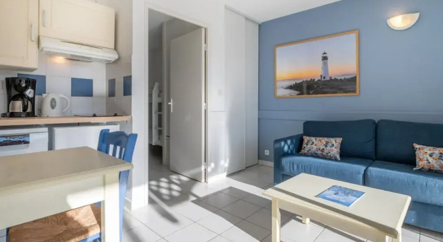 Студия с балконом Résidence Odalys Les Terrasses de Fort Boyard