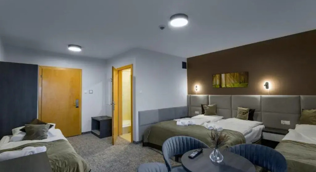 Четырёхместный номер Standard Pensjonat Śnieżka SPA