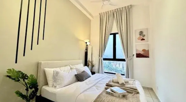 Люкс Deluxe Ipoh Horizon Skypool Town Suites 4-11pax by IWH Suites