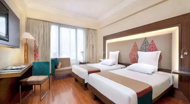 Superior Kahden hengen huone parvekkeella Novotel Solo