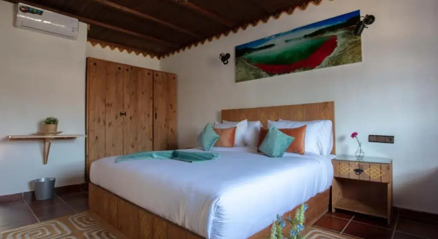 Бунгало Deluxe с видом на сад Bungalow Double 2 - El Cortijo Chefchaeun Hotel Spa