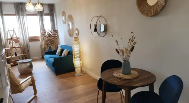 Апартаменты Charmant Studio Vue Mer / Parking / Plage a 200m
