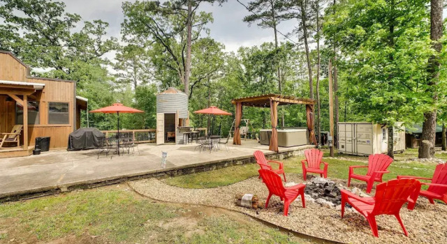 Коттедж 2 Mi to Choctaw Landing: 'western Daze' Cabin!