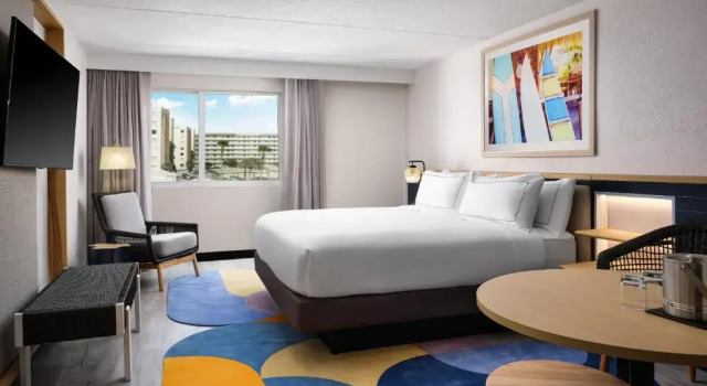 Двухместный номер Hilton Garden Inn Cocoa Beach Oceanfront