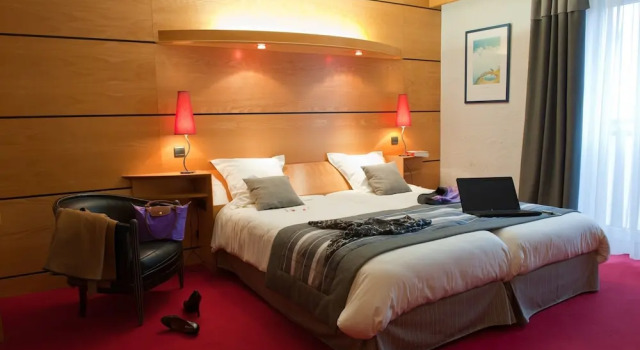 Одноместный номер Standard Hôtel Les Vallées Labellemontagne
