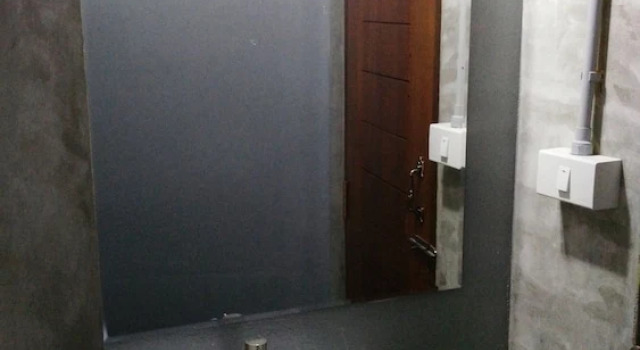 Кровать в общем номере Baan hostel