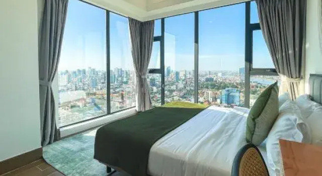 Семейный люкс Deluxe с 2 комнатами Phnom Penh Huan Yu Hotel Residence
