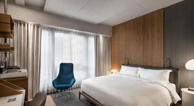 Двухместный номер Classic с красивым видом из окна Hôtel Le Germain Montréal