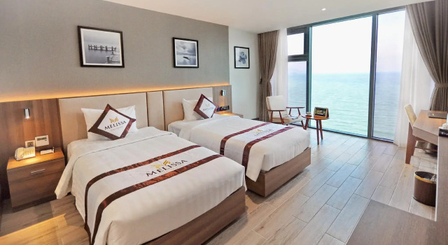 Номер Deluxe с видом на море Melissa Hotel Nha Trang