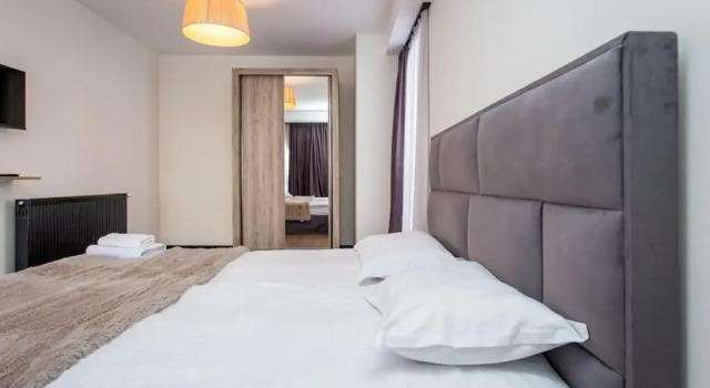 Fabulous 1-Br Ski Resort in Gudauri Marshall Lux ApartHotel, Забронировать Курортный отель Курортные отели Гудаури, рядом с Gudauri Lift 10 Alpina, Курортный отель
