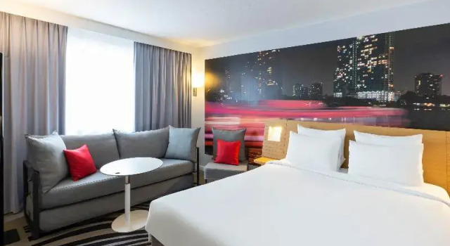 Номер Standard с видом на город Novotel Bordeaux Centre Ville