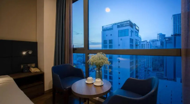 Двухместный номер Superior с видом на город Aaron Hotel
