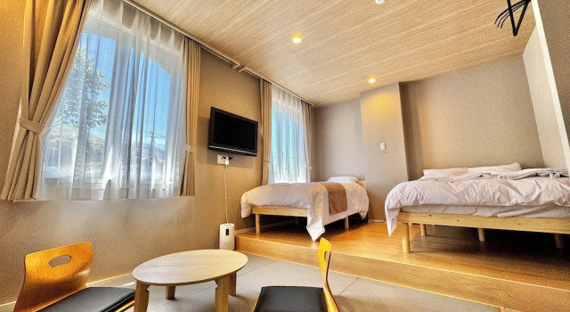 Трёхместный номер Standard Beppu onsen Resort Stay Spa Tsurumi