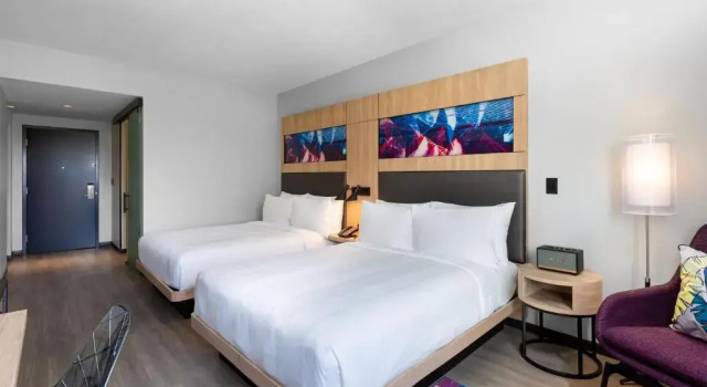 Четырёхместный номер Standard Aloft by Marriott San Juan